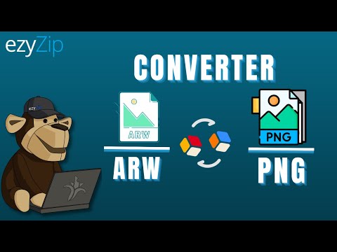 Como Converter ARW para PNG em Segundos!