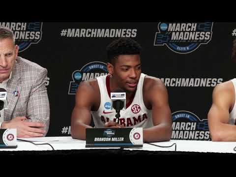 Nate Oats, Brandon Miller after Alabama's Sweet 16 loss to San Diego State