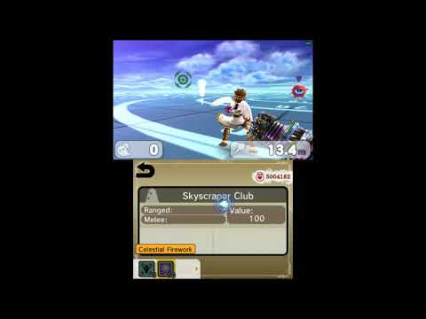 Celestial Fireworks comparison (Smash 4 and Kid Icarus Uprising)