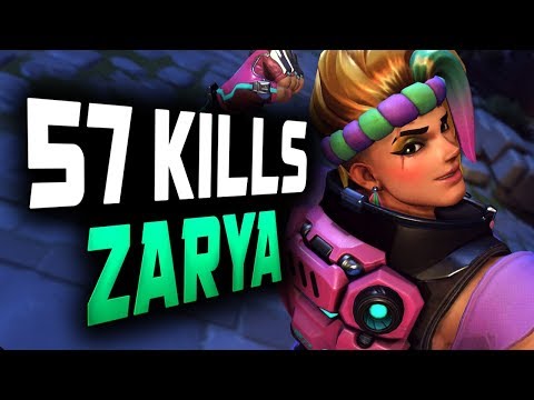 KAFEEE World rank #1 Zarya - Dominating Season 14 [ OVERWATCH TOP 500 ]