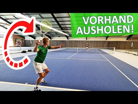 Tennis Vorhand - Mit DIESEM Profitipp die Ausholbewegung verbessern 🚀