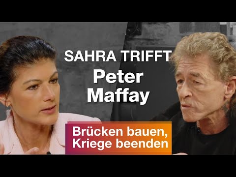 Sahra trifft Peter Maffay: „Brücken bauen, Kriege beenden“