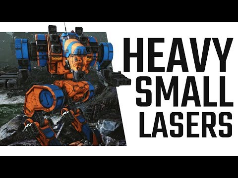 OMG Heavy Small Lasers!!! Viper Backstabbing - Mechwarrior Online The Daily Dose #412