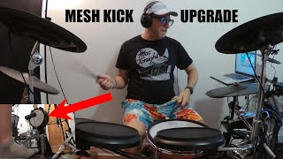 Video thumbnail for Frankenstein Kit gets an Upgrade - Simmons KP2 Mesh Kick Drum by Demonic Sweaters