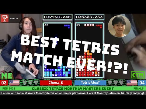 Best Roll vs. Best Tap | Cheez vs. Alex T | Finals | Classic Tetris Monthly