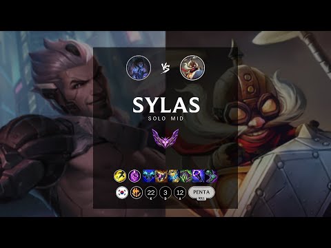 Sylas Mid vs Corki - KR Master Patch 12.15