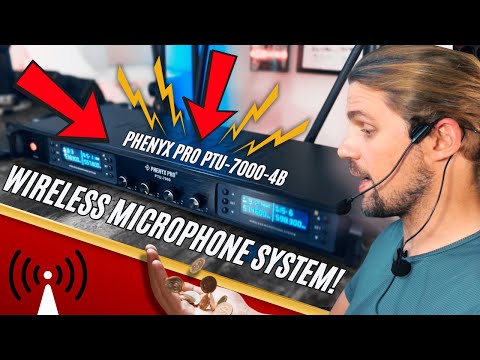 The Best Affordable Wireless Mic System? Phenyx Pro 4-Channel Setup