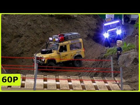 AMAZING SCALE RC OFF ROAD CRAWLER TRUCK IN ACTION - Intermodellbau Dortmund 2018
