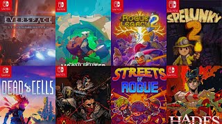 Top 10 Best ROGUELIKE/ROGUELITE Games on NINTENDO SWITCH (Must Play)
