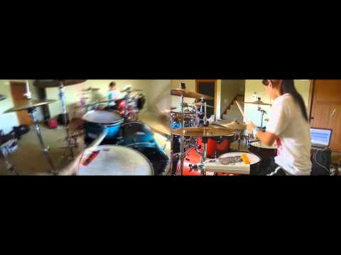 Dark Horse - Katy Perry - Duel Drum Cover