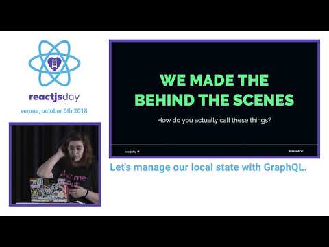 Let's manage our local state with GraphQL - Sara Vieira - reactjsday 2018