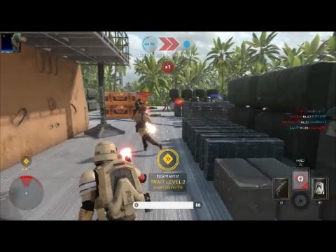 Star Wars Battlefront - Rogue One Scarif DLC Turning Point Gameplay PS4 60fps (No Commentary)