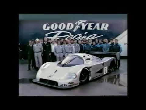 Goodyear Eagle Tires commercial - Mercedes uses Goodyear - 1990