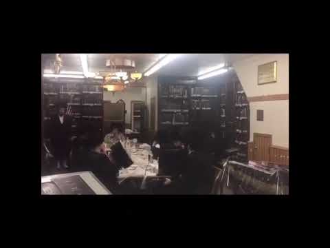 Mendel Roth Sings @ Lelover Rebbe's Melave Malka Tish