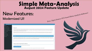 Simple Meta Analysis UI Update (August 2024 Update)