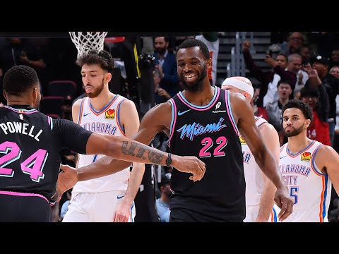 Wiggins Winner! Heat Give Thunder 8th Loss! Bam 30 Pts 6 Threes!