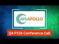 APL Apollo Tubes Q4 FY26 Concall 925k Tonnes Volume Milestone And Record Operating Revenue