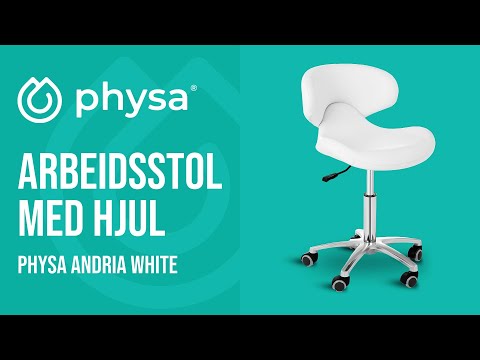 video - Arbeidsstol med hjul - 450 - 590 mm - 150 kg - Fiolett