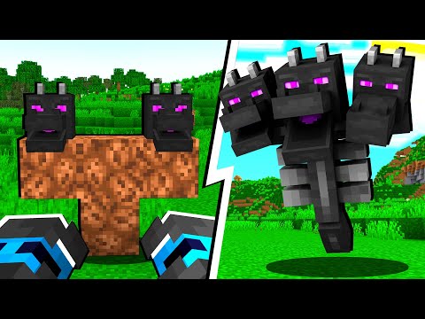HO AGGIUNTO 100 NUOVI WITHER BOSS DI MINECRAFT - ITA