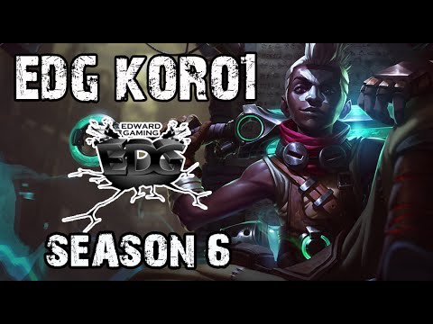 EDG Koro1 Ekko vs Maokai TOP Ranked Challenger Korea