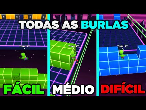 😱 APRENDA TODAS AS BURLAS DO BLOCK DASH NO STUMBLE GUYS! • Treks •
