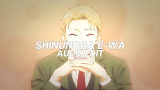 Cover art for Shinunoga e-wa