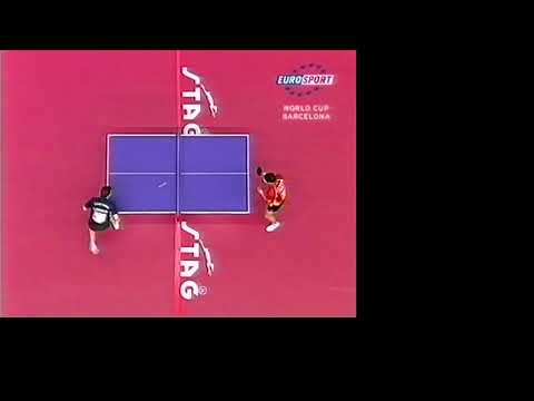 Wang Loqin vs Timo Boll World Cup Barcelona 2007