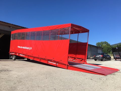 Rampe de quai mobile AZ RAMP EASY XL BCH - utilisation sur sol meuble ou non fini - 6 à 20T - pente longue 10m_6