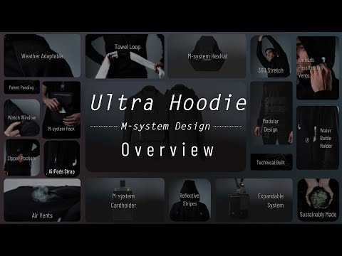 TRANZEND Ultra Hoodie 模組化連帽外套