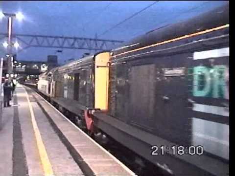 47501 & 20313, 20310 doubleheaded Flask train