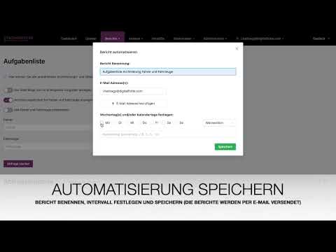 TACHOMOTIVE - AUFGABENLISTE AUTOMATISIEREN