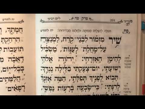 תהלים פח Tehillim Psalm 88