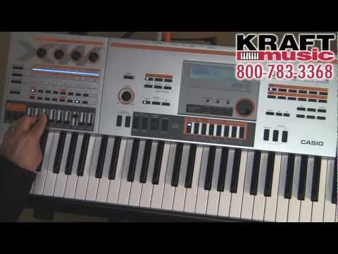 Kraft Music - Casio XW-P1 Keyboard Demo with Mike Martin