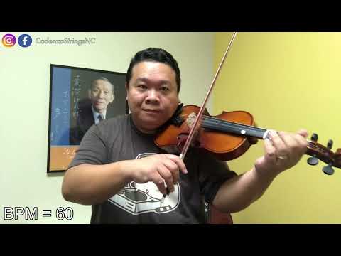 Long Long Ago | Slow Practice | Suzuki Violin Book 2