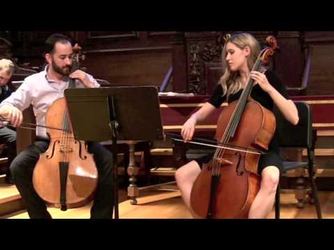 Marcello - Sonata no. 1 in F major, Largo-Allegro, on baroque cello