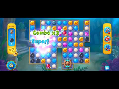 Fishdom Easy Level 10874 (with ingame boosters) @choraelmin