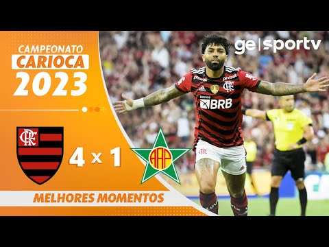 Gols e lances de Flamengo x Portuguesa - RJ