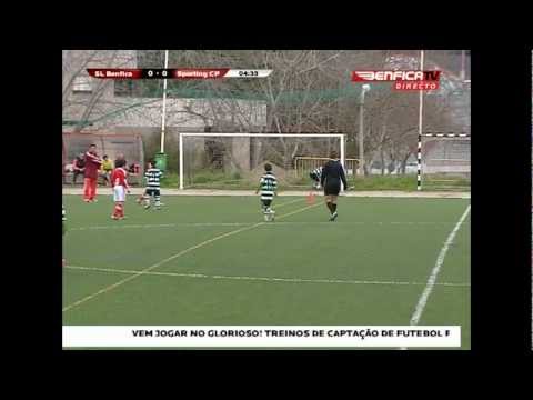 Sporting Benjamin 2012 - 2013 dia 02/03/13 (Benfica 3-3 Sporting)