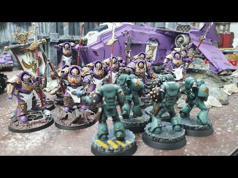 Sons of Horus vs Emperor's Children, 4000 point Horus Heresy battle report