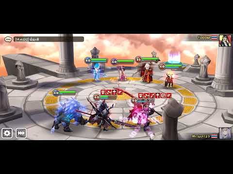 Summoner War | Water Druid “Abellio” 1 vs 4