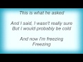 Linda Ronstadt - Freezing Lyrics