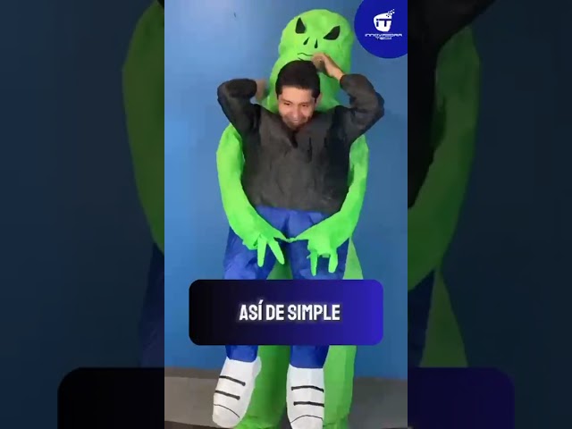 Vídeo relacionado con QingWing 5 Piezas Disfraz Alien, Accesorios para Disfraces de Extraterrestres Incluye Pendientes, Gafas, Guantes, Collar y Tocado, se Aplica a Disfraz para Halloween y Fiestas Temáticas(Plata)