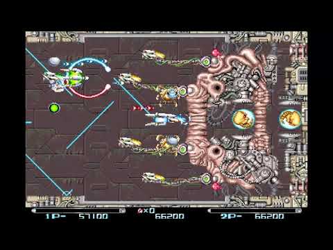 R-Type 2 Multiplayer Infinite Stage 6 Highscore 518.200
