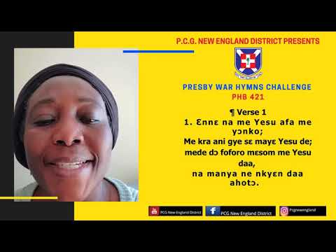 Presby War Hymn Challenge -PHB 421