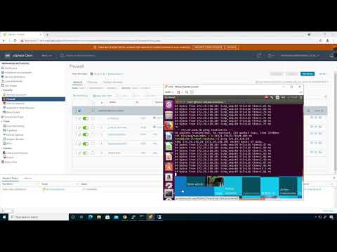 VMware NSX V 022 - NSX Distributed Firewall Testing