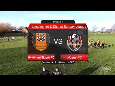 Hykeham Tigers FC vs Nosey FC - Lincolnshire Sunday League