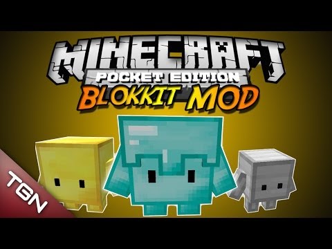 Minecraft PE 0.8.1 ModScript | Blokkit Mod (Español) (Oficial)