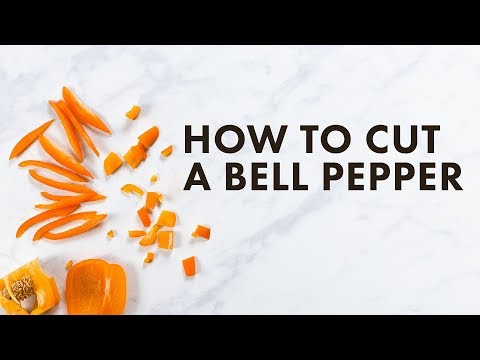 How to Cut a Bell Pepper