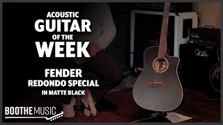 Video thumbnail for Fender Redondo Special Demo - Acoustic Guitar of the Week by Boothe Music