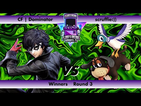 Flynn's Arcade 078 Winners Round 3 -  CF | Dominator (Joker) vs scruffie:)) (Duck Hunt)SSBU Tourney